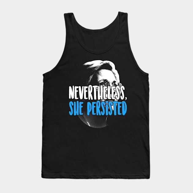 Elizabeth Warren Nevertheless She Persisted Tank Top by fromherotozero